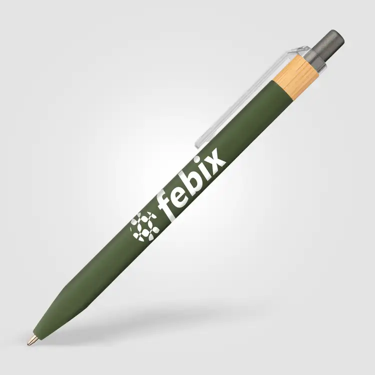 Reborn Recycled ABS Bamboo Pen #8