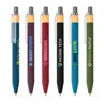 Stylo Reborn en ABS recyclé avec accent en bambou