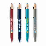 Stylo Reborn en aluminium recyclé avec stylet et bambou
