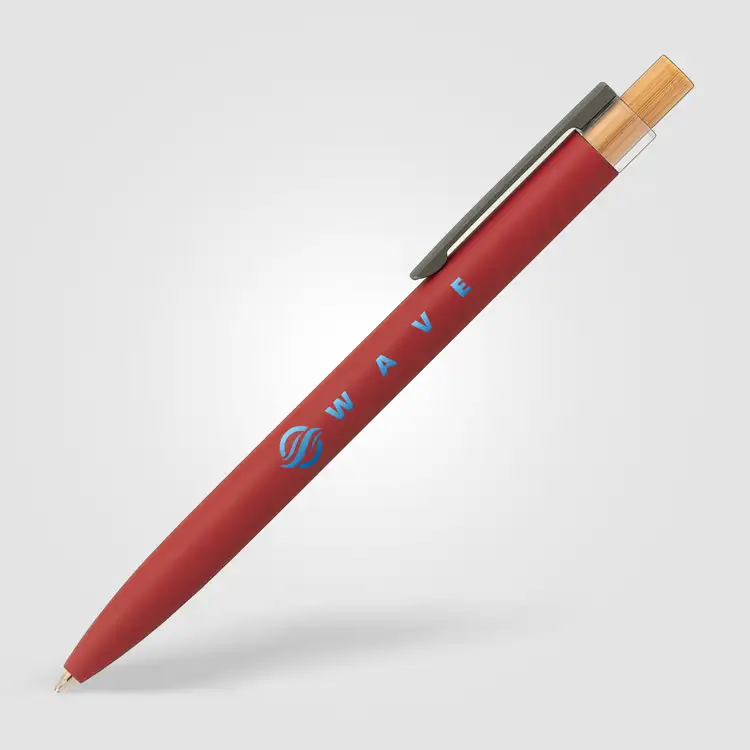 Reborn Recycled Aluminum FSC Bamboo Pen #12