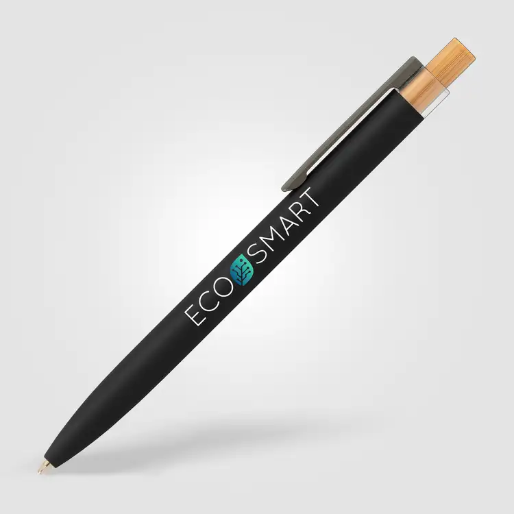 Reborn Recycled Aluminum FSC Bamboo Pen #4