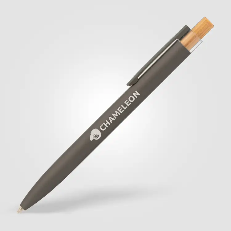 Reborn Recycled Aluminum FSC Bamboo Pen #5