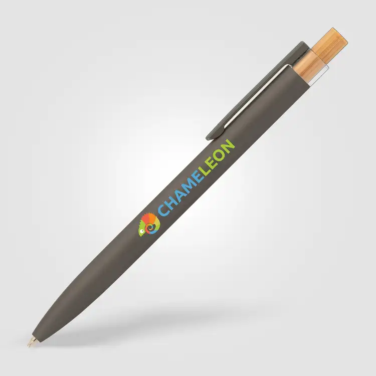 Reborn Recycled Aluminum FSC Bamboo Pen #6