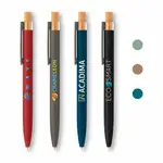 Stylo Reborn en aluminium recyclé et bambou FSC