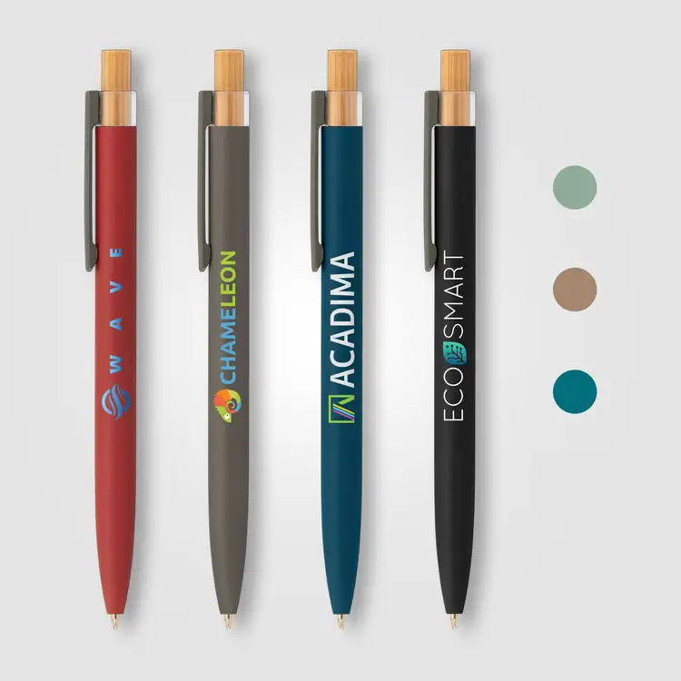 Reborn Recycled Aluminum FSC Bamboo Pen