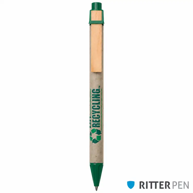 Ritter Recycled Paper Pen with Pine Clip #3