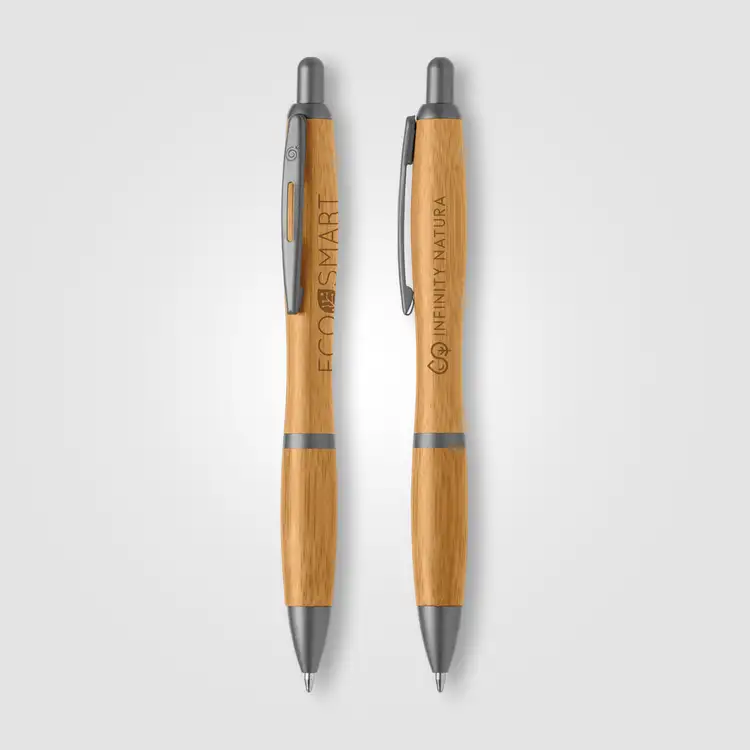 Sophisticate Bamboo Gunmetal Trim Pen #2