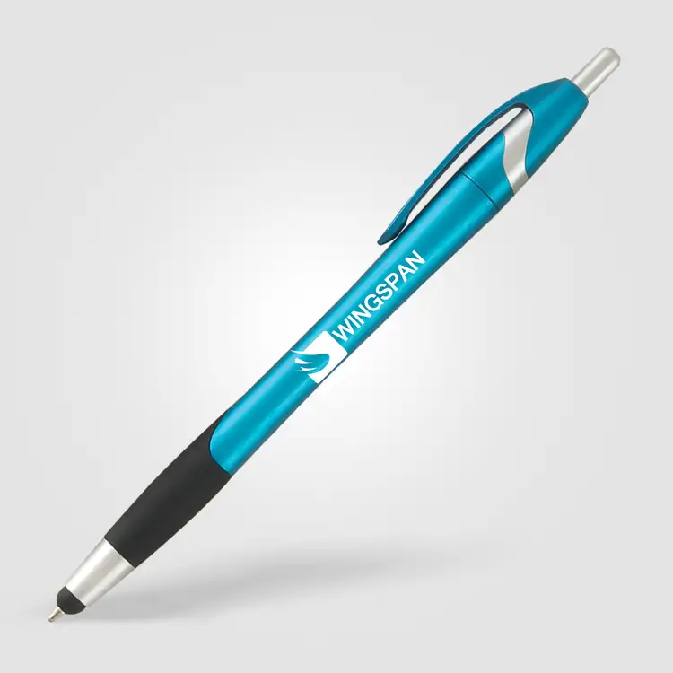 Stratus Chrome Comfort Grip Stylus Pen #2