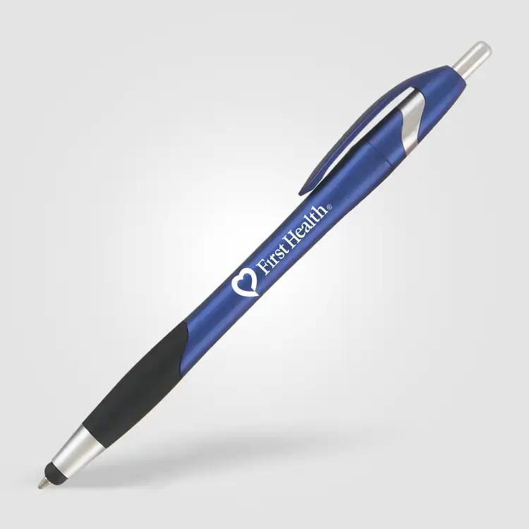 Stratus Chrome Comfort Grip Stylus Pen #4