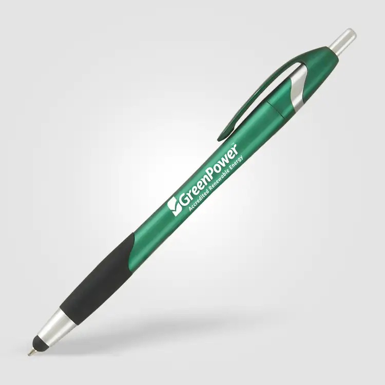 Stratus Chrome Comfort Grip Stylus Pen #5