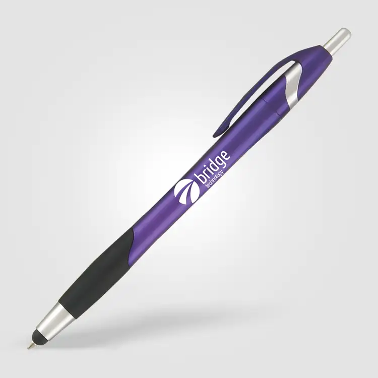 Stratus Chrome Comfort Grip Stylus Pen #8