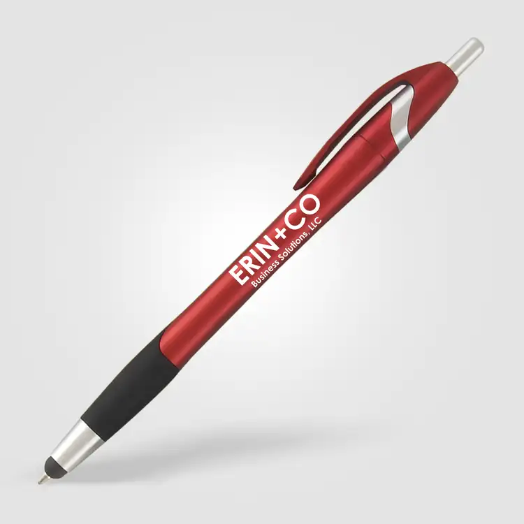 Stratus Chrome Comfort Grip Stylus Pen #9