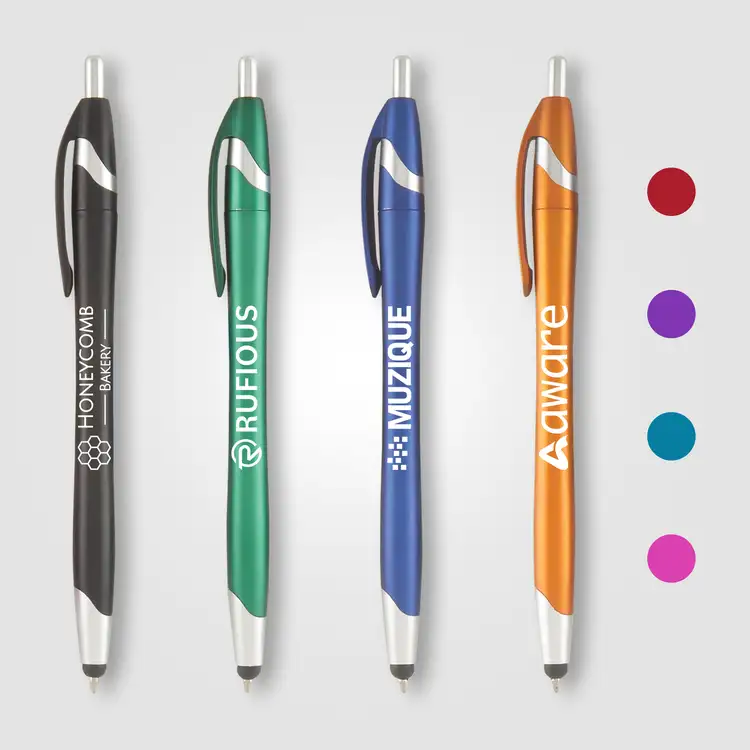 Stratus Metallic Stylus Pen
