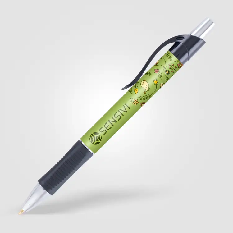 Stylex Chrome Curved Clip Pen #2