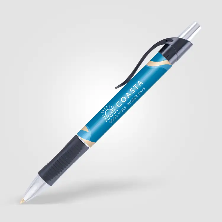 Stylex Chrome Curved Clip Pen #4