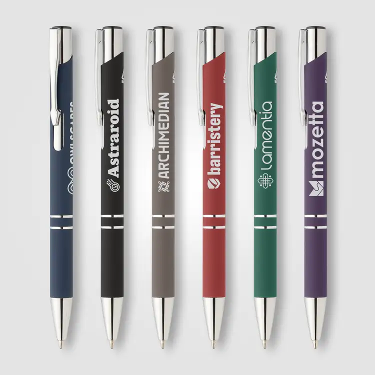 Tres-Chic Softy Recycled Aluminum Chrome Trim Pen #2