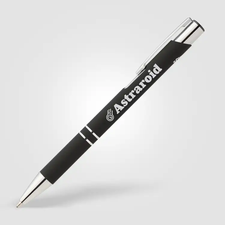 Tres-Chic Softy Recycled Aluminum Chrome Trim Pen #3