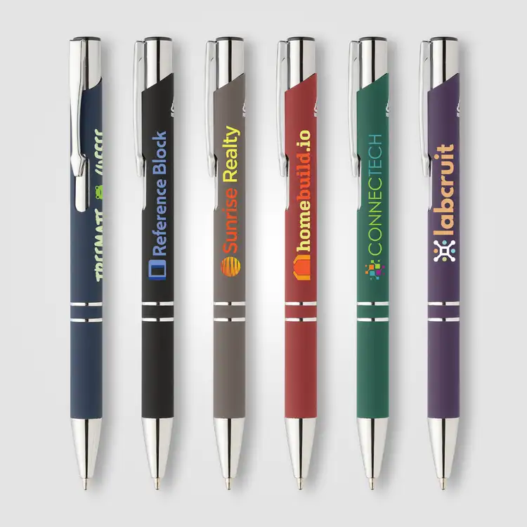 Tres-Chic Softy Recycled Aluminum Chrome Trim Pen