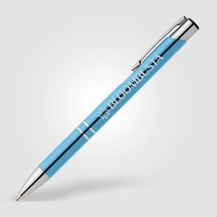 Tres-Chic Recycled Aluminum Metallic Chrome Trim Pen #13