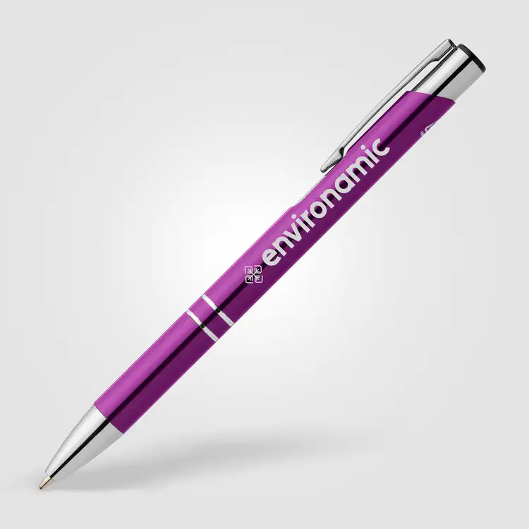 Tres-Chic Recycled Aluminum Metallic Chrome Trim Pen #15