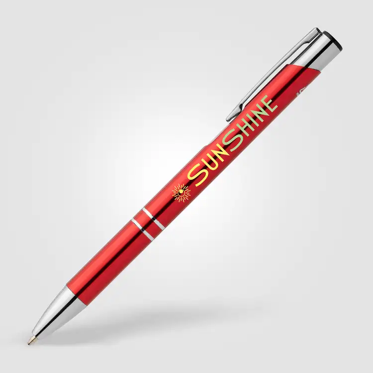 Tres-Chic Recycled Aluminum Metallic Chrome Trim Pen #18