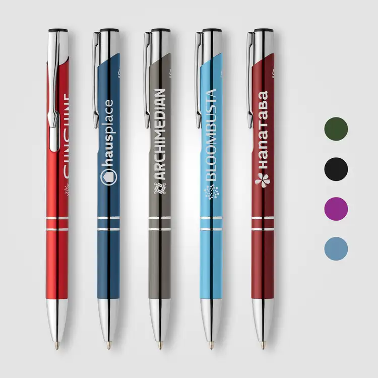 Tres-Chic Recycled Aluminum Metallic Chrome Trim Pen #2