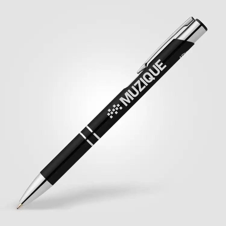Tres-Chic Recycled Aluminum Metallic Chrome Trim Pen #3