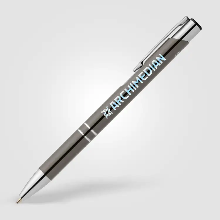 Tres-Chic Recycled Aluminum Metallic Chrome Trim Pen #6