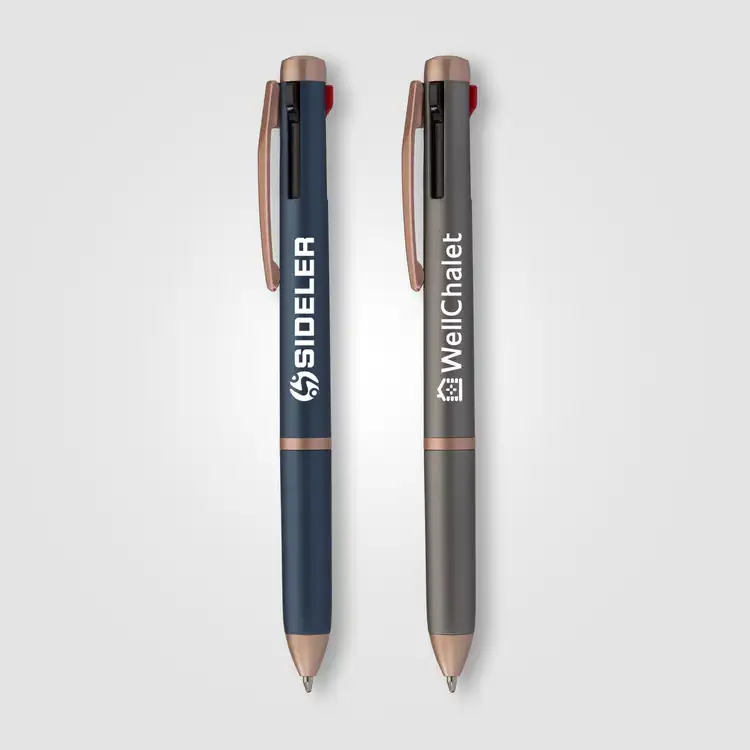 Trio Rose Gold Multi-Ink Pen #2