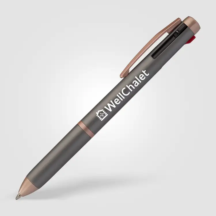 Trio Rose Gold Multi-Ink Pen #4