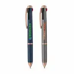 Trio Rose Gold Multi-Ink Pen