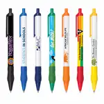 Stylo Value Slim Grip à impression multicolore et garnitures mates