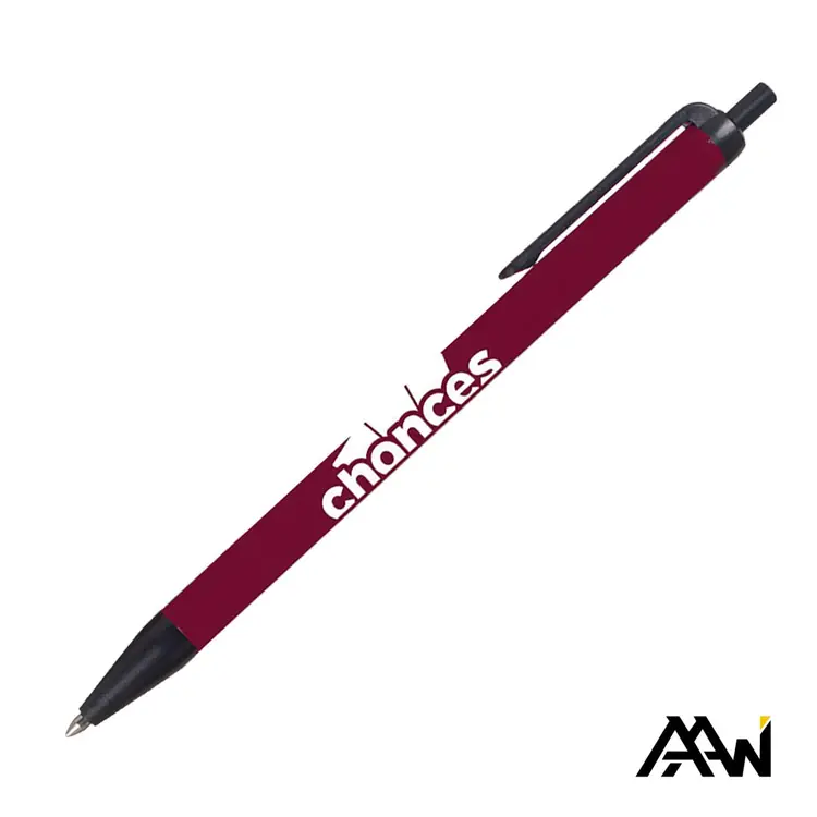 Stylo Value Slim à corps coloré brillant - Accent noir mat #5