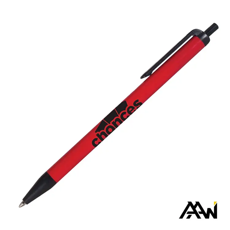 Stylo Value Slim à corps coloré brillant - Accent noir mat #7