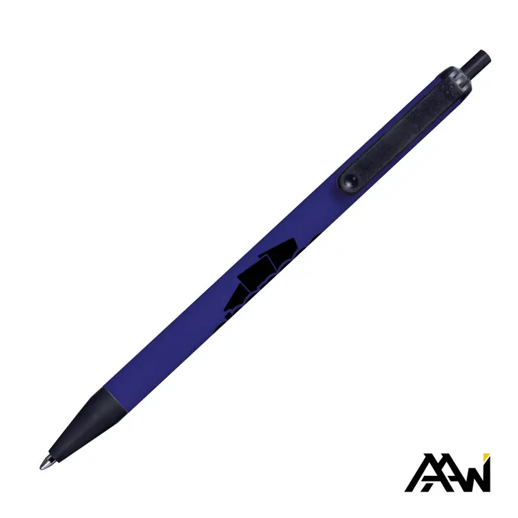 Stylo Value Slim à corps coloré brillant - Accent noir mat #9