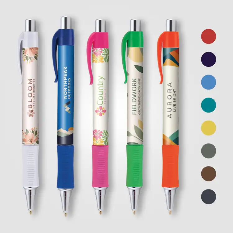 Vision Grip Chrome Pen