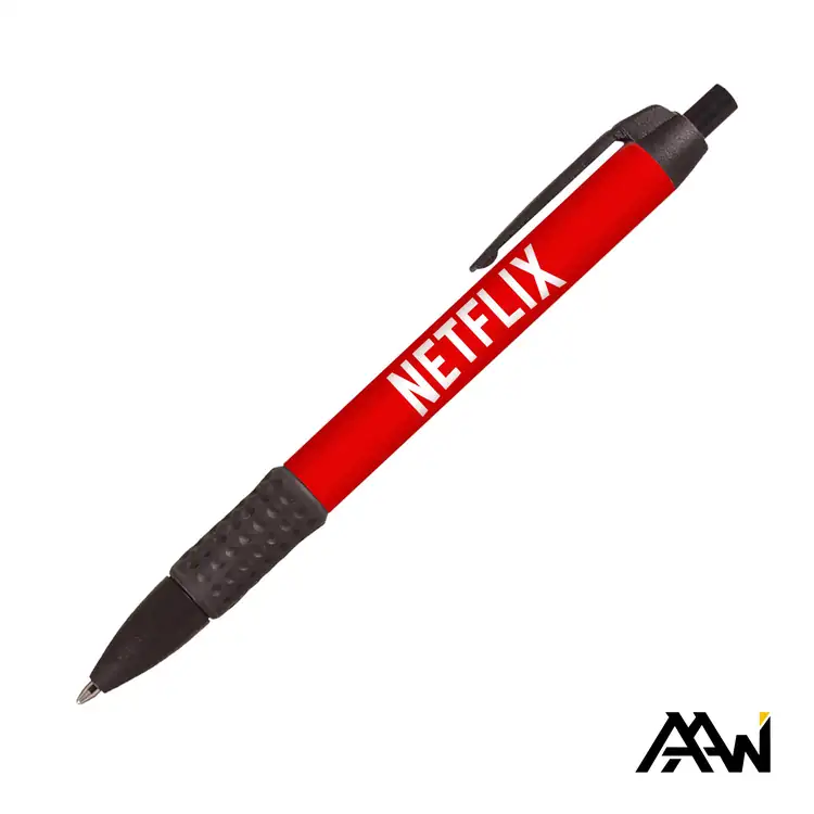 Widebody Grip Pen with Multicolor Print and Matte Accents #2