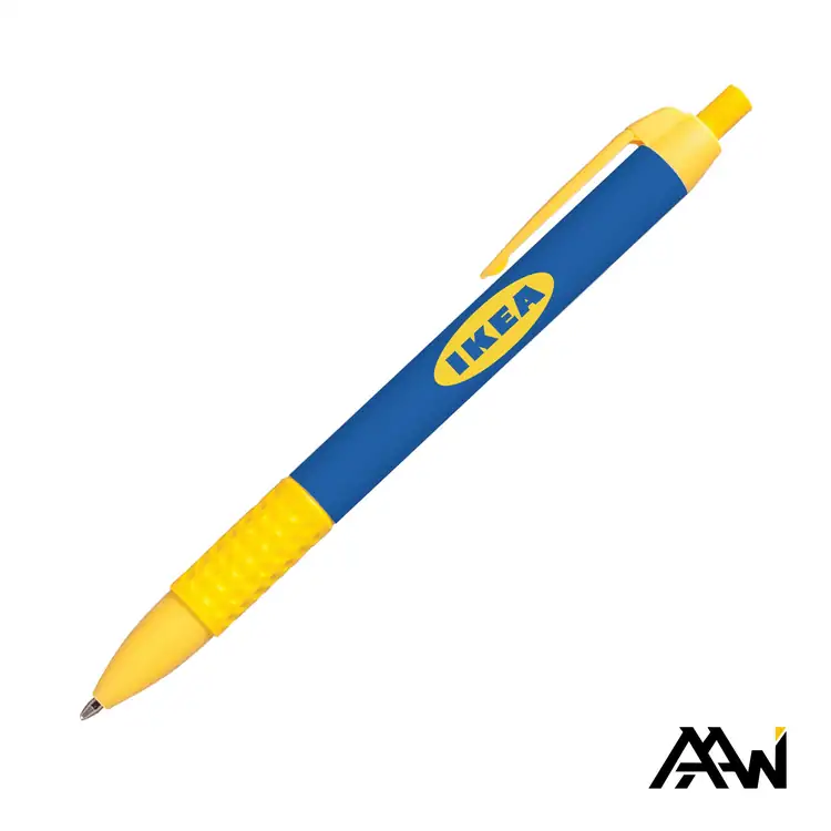 Widebody Grip Pen with Multicolor Print and Matte Accents #9