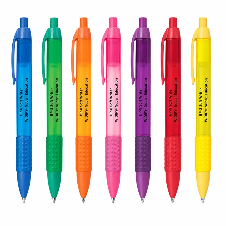 Widebody Grip Translucent Pen with Matte Accents