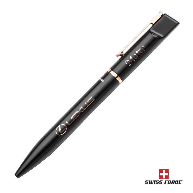 Stylo à bille en métal recyclé Artois de Swiss Force #5