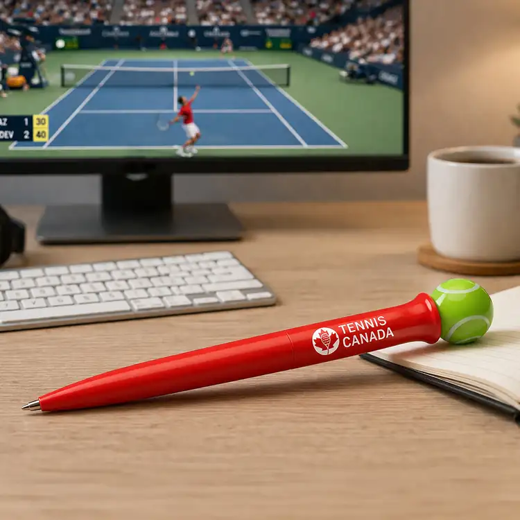 Custom Tennis Ball Pen #9