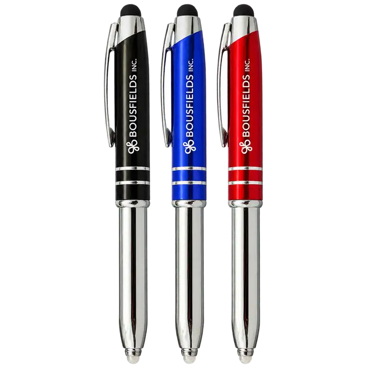 Stylo avec stylet et lampe DEL Belem III