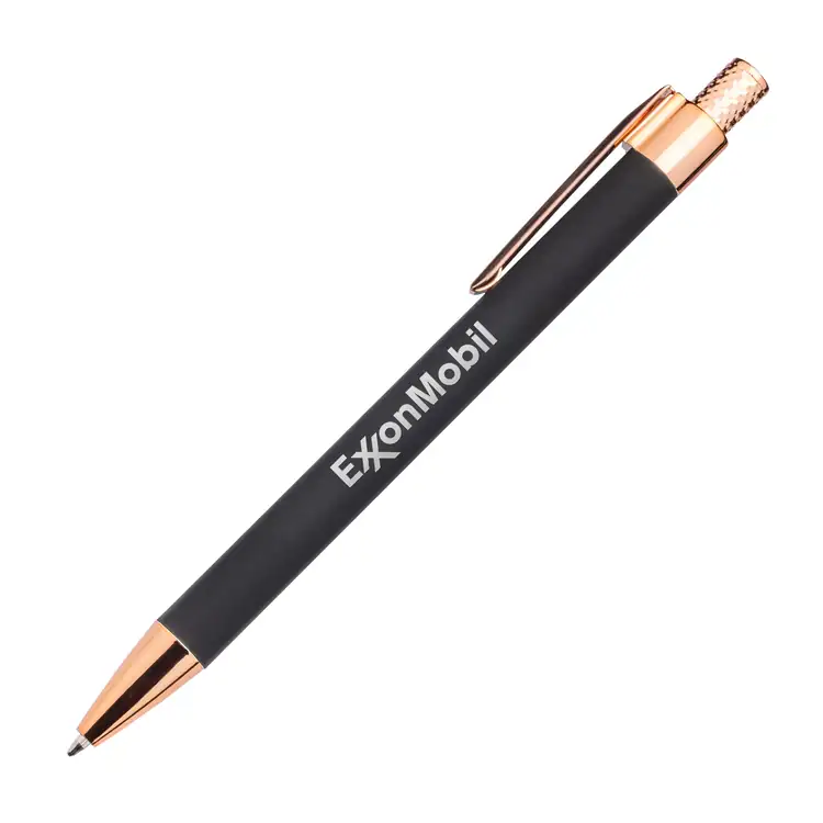 Avison Clicker Ballpoint Pen w/Rose Gold Accents #2