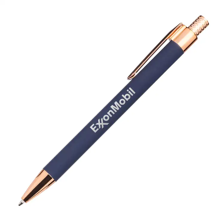 Avison Clicker Ballpoint Pen w/Rose Gold Accents #3