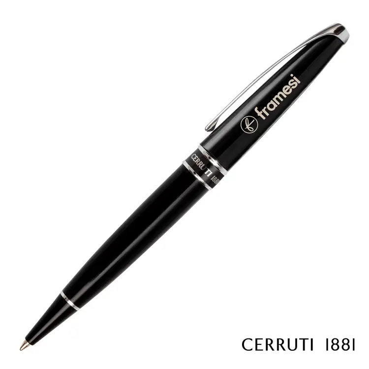 Cerruti 1881 Silver Clip Ballpoint Pen