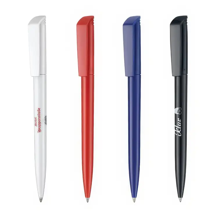 Stylo-bille Flip opaque à rotation