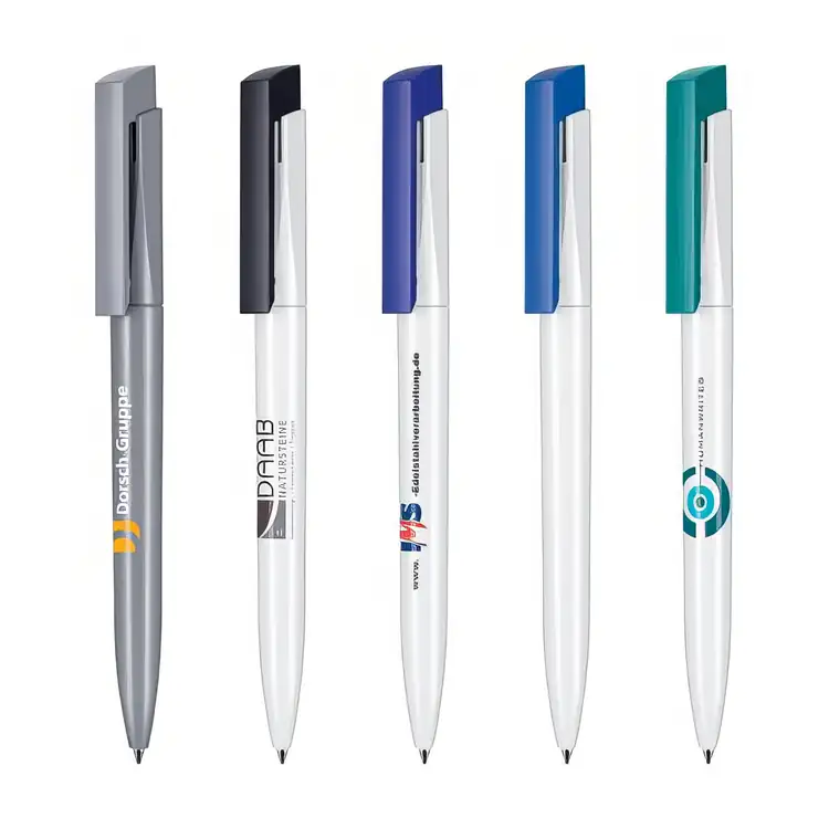 Fresh Glossy Retractable Ballpoint Pen