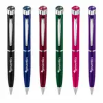 Stylo-bille Garland Color Aura avec garnitures chromées