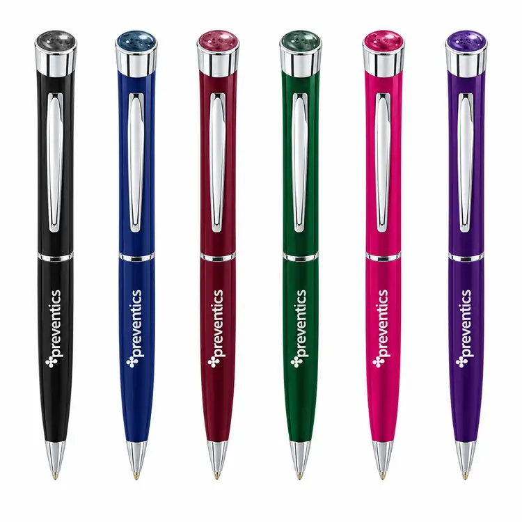 Garland Color Aura Ballpoint Pen - Chrome