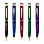Stylo-bille Garland Color Aura avec garnitures dorées